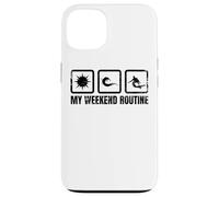 Carcasa para iPhone 13 Surfista Fin de Semana Amante del Surf