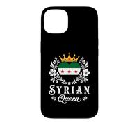 Carcasa para iPhone 13 Syrian Queen New Syria Flag Proud Syrian Woman