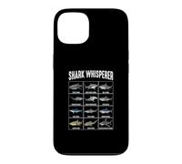 Carcasa para iPhone 13 Tabla de identificación de Especies de Tiburones susurradores de Tiburones