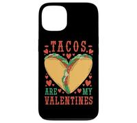 Carcasa para iPhone 13 Tacos Are My Valentine Funny Valentine’s Day Foodie