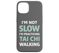 Carcasa para iPhone 13 Tai Chi Caminando No Soy Lento Humor