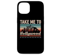 Carcasa para iPhone 13 Take Me To Hollywood America USA Vacaciones Película Viajes
