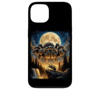 Carcasa para iPhone 13 Tarántula Gigante Luna Dark Fantasy Araña Gráfico