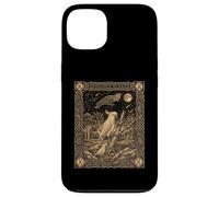 Carcasa para iPhone 13 Tarot Cacatúa Celestial Carta Zodiaco Dark Academia