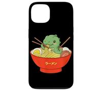 Carcasa para iPhone 13 Tazón de Fideos japoneses T-Rex Ramen Anime Dinosaur Japan Food