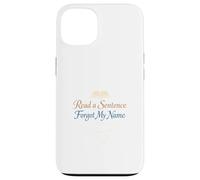 Carcasa para iPhone 13 TDAH Dark Academia Identidad Estudio Humor Amante Libro Vibes