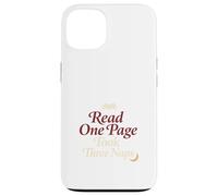 Carcasa para iPhone 13 TDAH Dark Academia Identidad Estudio Humor Amante Libro Vibes