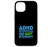 Carcasa para iPhone 13 TDAH Modo Hiperenfoque TDAH Humor Neurodivergente Meme Regalo