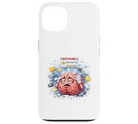 Carcasa para iPhone 13 Tecnología de sobrecarga de Memoria Cerebral Divertida