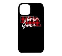 Carcasa para iPhone 13 Tela Escocesa roja cultivada en casa de Nebraska Buffalo NE State Love