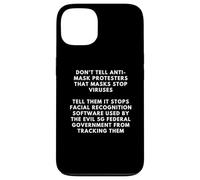 Carcasa para iPhone 13 Tell Anti Maskers It Stops Facial Recognition Top Dank Meme