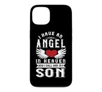 Carcasa para iPhone 13 Tengo un ángel en el Cielo y lo llamo Recuerdo de mi Hijo