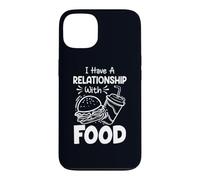 Carcasa para iPhone 13 Tengo una relación con la Comida Humor Divertido Amantes de la Comida rápida