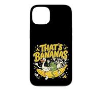 Carcasa para iPhone 13 That’s Bananas Retro Fruit Summer Characters