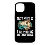 Carcasa para iPhone 13 Thats What i do i go Fishing Funny Fishing