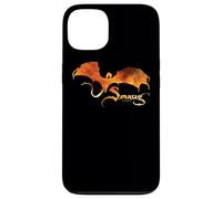 Carcasa para iPhone 13 The Hobbit Smaug on Fire