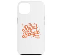 Carcasa para iPhone 13 The Regal Beagle Pub Vintage Three's Company Logo