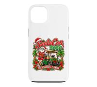 Carcasa para iPhone 13 The Villages Florida SantaCon 2026 Carrito de Golf de Navidad
