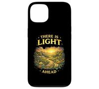 Carcasa para iPhone 13 There Is Light Ahead Inspirador Esperanza Dicho edificante