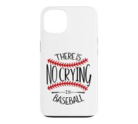 Carcasa para iPhone 13 There is No Crying in Baseball Women In My Baseball Mom Era