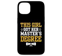 Carcasa para iPhone 13 This Girl Got Her Masters Degree Graduation Mastered It 2026