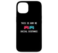 Carcasa para iPhone 13 This Is How We Social Distance Anti Social Introverts Gamer