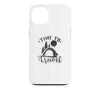 Carcasa para iPhone 13 Tiempo para Viajar Camping Vacaciones Libertad