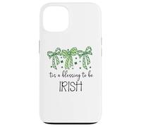 Carcasa para iPhone 13 Tis a Blessing to be Irish Blessings St Patricks Lucky Women