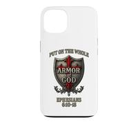 Carcasa para iPhone 13 Toda la Armadura de Dios Efesios 6:10-18