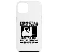 Carcasa para iPhone 13 Todo el Mundo es un Operador de montacargas