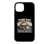 Carcasa para iPhone 13 Tokyo Coffee Club Café Japonés Amante Café Retro