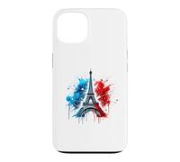 Carcasa para iPhone 13 Torre Eiffel: Icono de París Revisitado en Clave Street Art