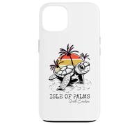 Carcasa para iPhone 13 Tortuga Boba Retro de Isle of Palms Sea Turtle Preservation, Carolina del Sur
