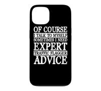 Carcasa para iPhone 13 Traffic Flagger Apparel - El Mejor diseño Divertido de Banderas