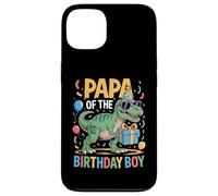 Carcasa para iPhone 13 Traje de Fiesta de cumpleaños Papa of The Dinosaur Squad Papa
