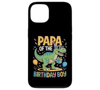 Carcasa para iPhone 13 Traje de Fiesta de cumpleaños Papa of The Dinosaur Squad Papa