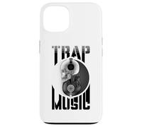 Carcasa para iPhone 13 Trap Music DJ Techno Festival EDM Rave Yin Yang Skull