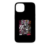 Carcasa para iPhone 13 Travesuras iluminadas por la Luna Kitsune Vs Tanuki Deja Que los espíritus jueguen