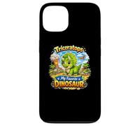 Carcasa para iPhone 13 Triceratops Mi Dinosaurio Favorito