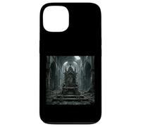 Carcasa para iPhone 13 Trono Gótico Arruinado Fantasía Oscuro Diseño Catedral