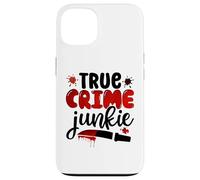 Carcasa para iPhone 13 ture Crimen Adicto obsesionado Asesinato Misterio Criminal
