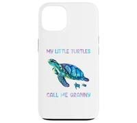 Carcasa para iPhone 13 Turtle Watercolor Sea Ocean My Turtles Call Me Granny