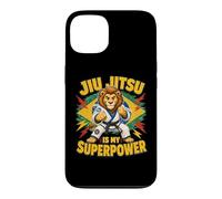 Carcasa para iPhone 13 Un León Gracioso Practicando Grappling: «el Jiu-Jitsu Es Mi