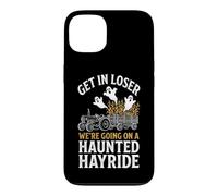 Carcasa para iPhone 13 Vamos a Hacer un Paseo embrujado... Fantasma Espeluznante Halloween