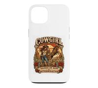 Carcasa para iPhone 13 Vaquera Criada sobre Polvo y diseño de determinación Grit Tough