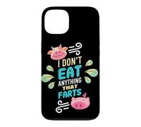 Carcasa para iPhone 13 Vegano Vegetariano Planta Amor Sin Carne Dieta Ética Herbívoro