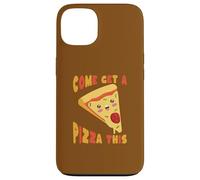 Carcasa para iPhone 13 Ven a Buscar una Pizza Este Lindo y Divertido Kawaii
