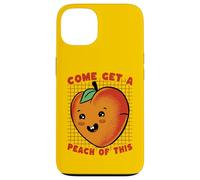Carcasa para iPhone 13 Ven a Obtener melocotón de Este Divertido Juego de Palabras de Frutas Kawaii