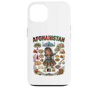 Carcasa para iPhone 13 Vestido Tradicional de Princesa afgana para niños