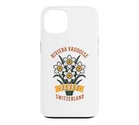 Carcasa para iPhone 13 Vevey Suiza Narciso Flor